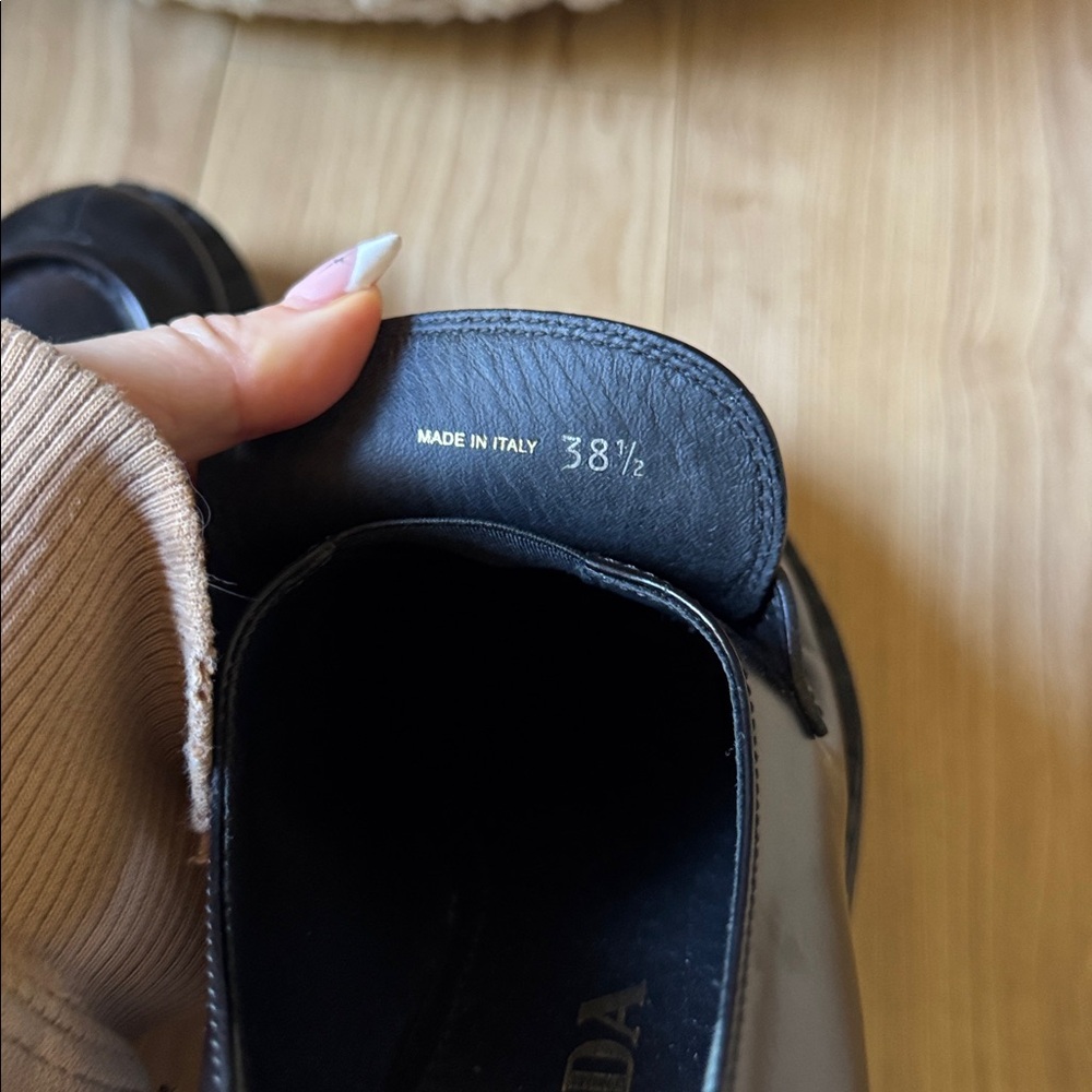 Prada Leather Loafers - Picture 10 of 10